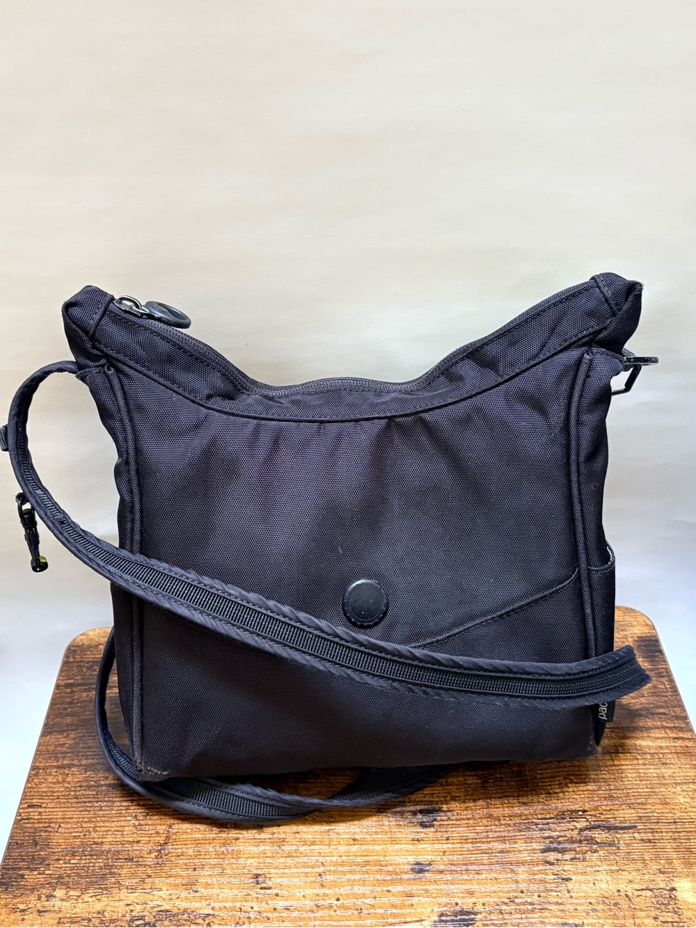 PacSafe | CitySafe Series 100 Travel Crossbody Small Black Handbag w/ eXomesh